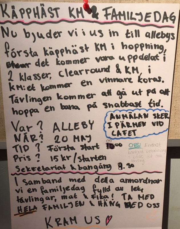 2018 km käpphäst